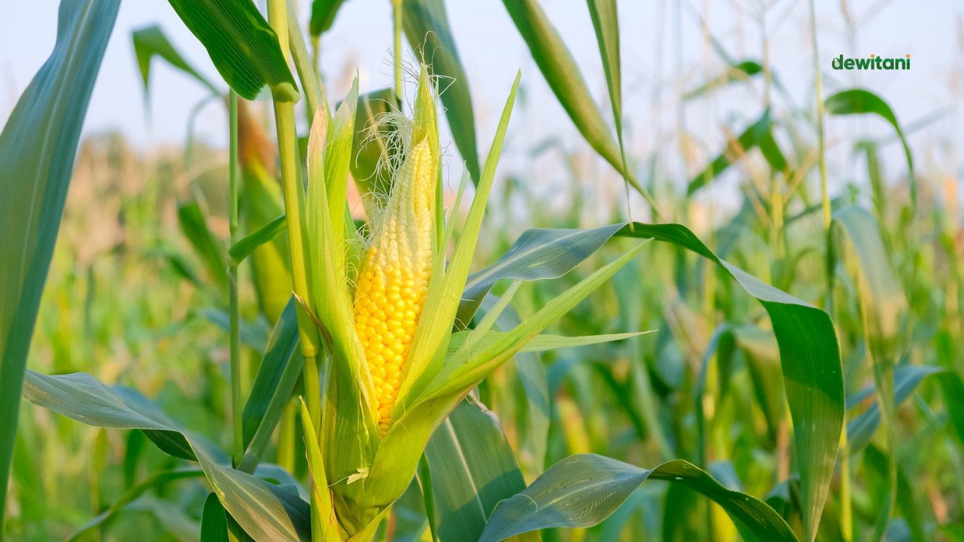 cara menanam jagung di sawah